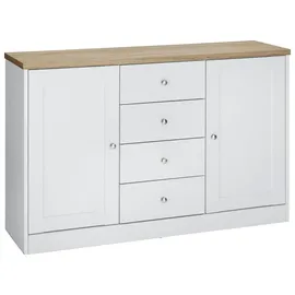 Home Affaire Kommode »Heide« Breite 120 cm, weiß