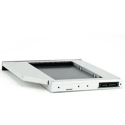 CSL 2,5 SATA Festplatten Einbaurahmen für 12,7mm Laufwerksschacht geeignet für Notebook/Laptop