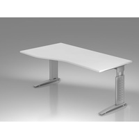 Hammerbacher Schreibtisch 180 x 100 / Weiß