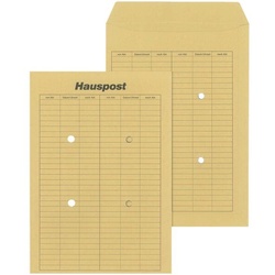 Mailmedia Hauspost-Taschen - 250 Stück braun, 32.4x22.9 cm