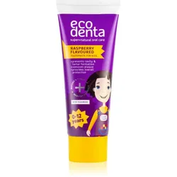 Ecodenta Super + natürliche Zahnpasta für Kinder Geschmack Raspberry 75 ml
