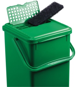 Rotho BIO Ersatzfilter Geruchsfilter, Für BIO Komposteimer mit Aktivkohlefilter, 8 Liter , 1 Packung = 3 Stück
