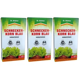 schopf dr. stähler Schneckenkorn Blau Vorratspack 4 x 250 g 3 x