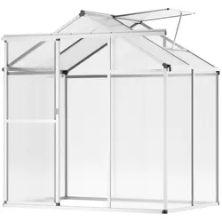 VEVOR Gewächshaus Tomatenhaus Pflanzenhaus Frühbeet Treibhaus 184x126x193cm