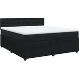 vidaXL Boxspringbett 180 x 200 cm Schwarz
