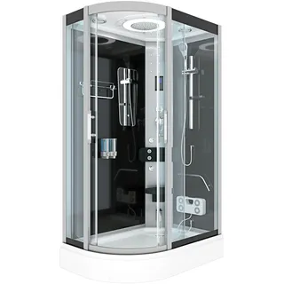 AcquaVapore Dusche Duschkabine D60-73T2L-EC Duschtempel Sauna 120x80 cm