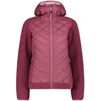 CMP Damen Hybrid Hoodie Jacke (Größe S, pink)