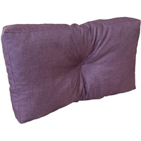 Pillows24 Palettenkissen | Palettenauflage Polster für Europaletten | Hochwertige Palettenpolster | Palettensofa Indoor & Outdoor | Erhältlich Made in EU (Armlehne 65x40, Pflaume)