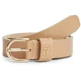 Tommy Hilfiger Damengürtel Leder Khaki 95
