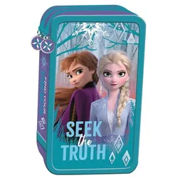 Disney Frozen / Die Eiskönigin - Doppeldeckermäppchen mit Inhalt