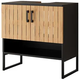 Vicco Waschbeckenunterschrank Vayra 60 x 65,5 cm Braun