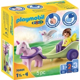 Playmobil 1.2.3 Einhornkutsche mit Fee 70401