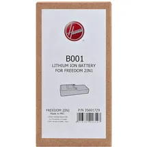 Hoover Staubsauger Lithium, wiederaufladbar, Schwarz, Original-Akku, Hoover Besenstaubsauger Hoover Freedom 2in1, Freedom Handy