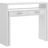Dmora Eckschreibtisch Losetta Weiß
