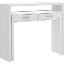 Dmora Eckschreibtisch Losetta Weiß