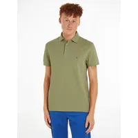 Tommy Hilfiger Poloshirt 1985 SLIM POLO«, aus leicht strukturiertem Piqué-Material Gr. XXL, Faded olive) , 96354661-XXL