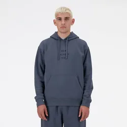 NEW BALANCE Herren Kapuzensweat Mens Lifestyle, GRAPHITE, L