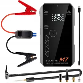 luckfire Kompressor Starthilfe Powerbank 12V