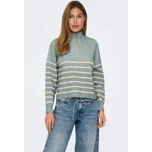 Only »ONLTOKYO L/S ZIP PULLOVER KNT Noos