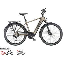 KTM MACINA TOUR P510, Diamant, S46 - 500WH, Freilauf, oak matt, 28