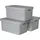 Curver Infinity 56 x 27 x 39 cm 3-tlg. grau