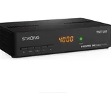 STRONG - Satelliten-DVB-T-Decoder mit TNTSAT-Karte – SRT7408 – HD-Auflösung – Direktverzögerung – USB-Anschluss für Aufnahme – Eco-Sleep-Funktion – Installationsassistent – Schwarz