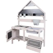 roba Matschküche Outdoor-Spielküche (grau)