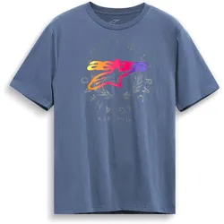 Alpinestars Overlay CSF, T-Shirt - Blau/Grau - XL