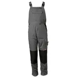 Planam Latzhose Canvas 320 Gr. 29 grau/schwarz