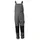 Planam Latzhose Canvas 320 Gr. 29 grau/schwarz