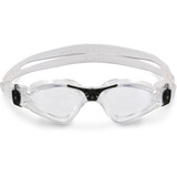 AQUASPHERE Herren Brille KAYENNE, TRANSPARENT BLACK LENS CLEAR, L