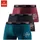 s.Oliver Boxer petrol/navy/bordeaux S 3er Pack