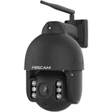 Foscam SD8P hochauflösende 8-MP Dualband-WLAN PTZ Dome Überwachungskamera mit 4-Fach optischem Zoom und intelligenter Personen- und Fahrzeugerkennung