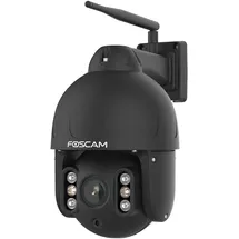 Foscam SD8P hochauflösende 8-MP Dualband-WLAN PTZ Dome Überwachungskamera mit 4-Fach optischem Zoom und intelligenter Personen- und Fahrzeugerkennung