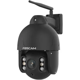 Foscam SD8P hochauflösende 8-MP Dualband-WLAN PTZ Dome Überwachungskamera mit 4-Fach optischem Zoom und intelligenter Personen- und Fahrzeugerkennung