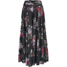 LASCANA Hosenrock Damen Bedruckt Schwarz 36