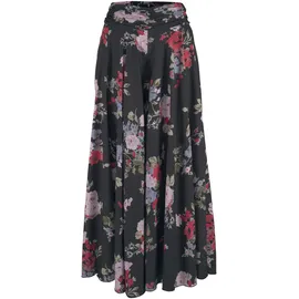 LASCANA Hosenrock Damen Bedruckt Schwarz 36
