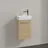 V&B Waschtischunterschrank AVENTO 34x51,4x20,2cm, Anschl li, 1 T, Nord Oak