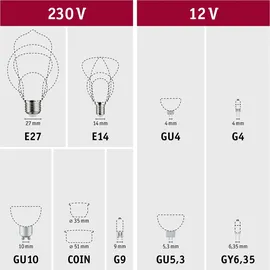 Paulmann LED-Reflektor 285.14 4W GU10 warmweiß