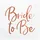 buttinette Papierserviette Bride to be", 33 x 33 cm, 20 Stück
