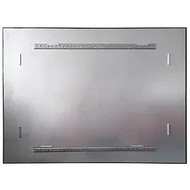 ALLboards Glas-Magnettafel 150,0 x 100,0 cm Schwarz