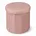 Hocker 38 x 38 x 38 Rosa