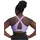 Under Armour Crossback Mid Bra Transparent/Weiß XL