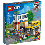 LEGO City Schule mit Schulbus 60329