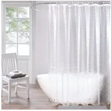 AooHome Duschvorhang 180 x 180 cm transparent