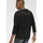 Bruno Banani Langarmshirt in schwarz | Gr.: XXL