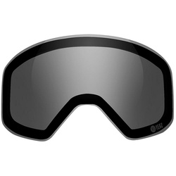 YEAZ Skibrille APEX polarisiertes magnetisches wechselglas, Ersatzglas für APEX Skibrille schwarz