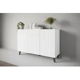 INOSIGN Sideboard »PHUKET«, (1 St.), Modernes Sideboard mit 6 Fächern, Breite 120 cm weiß