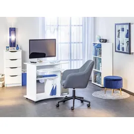 Interlink Bücherregal Arco 2 60 x 30 x 110 cm Weiß