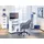 Interlink Bücherregal Arco 2 60 x 30 x 110 cm Weiß